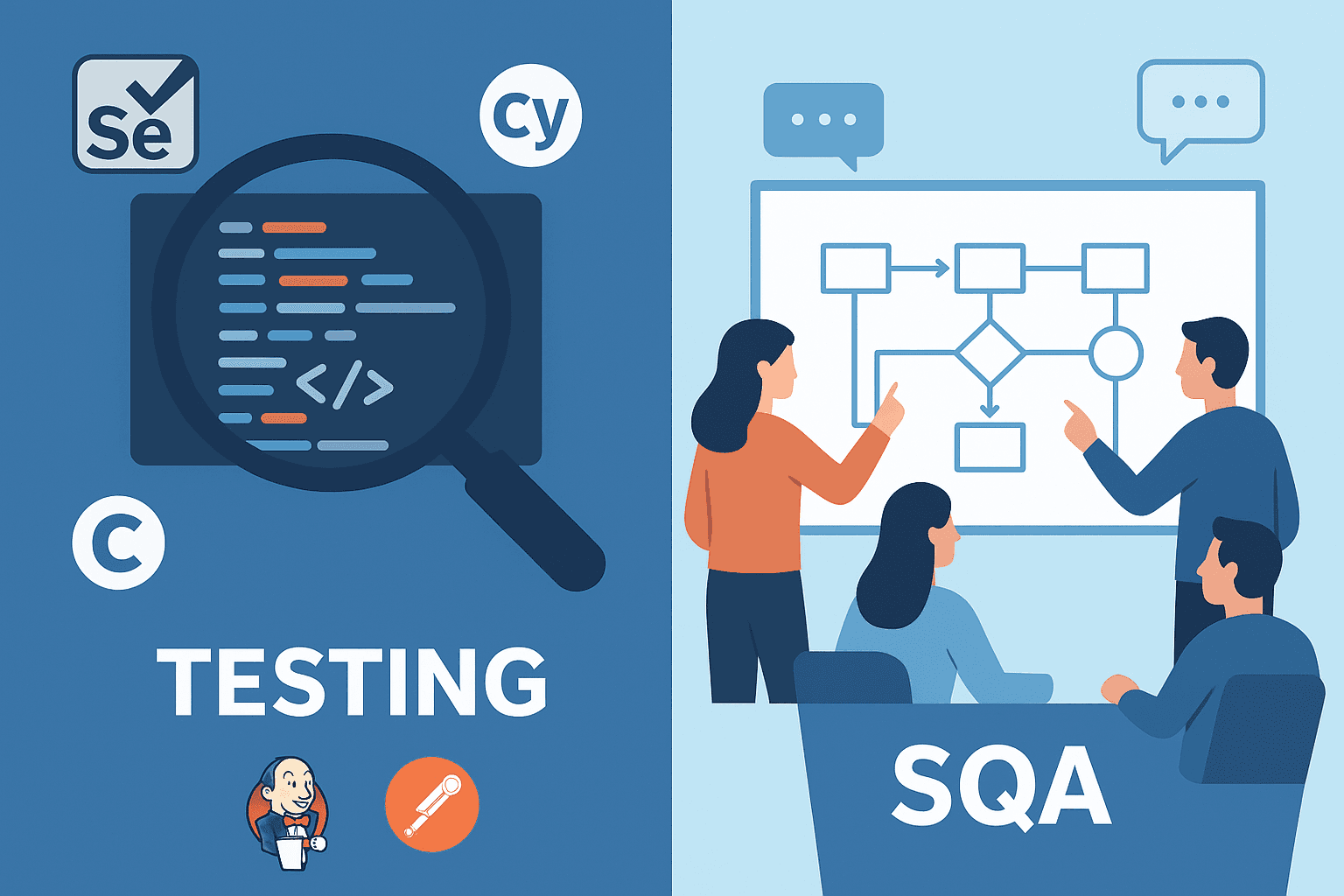 SQA vs. Software Testing: Understanding the Difference